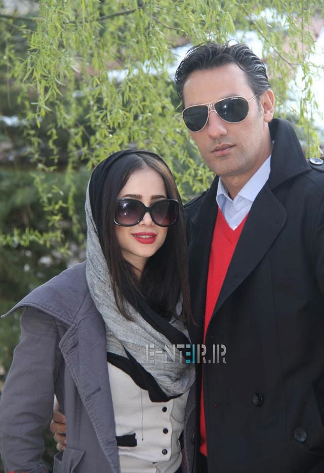 الناز حبیبی و همسر سابقش