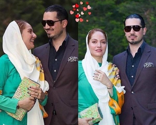 مهناز افشار و همسر سابقش