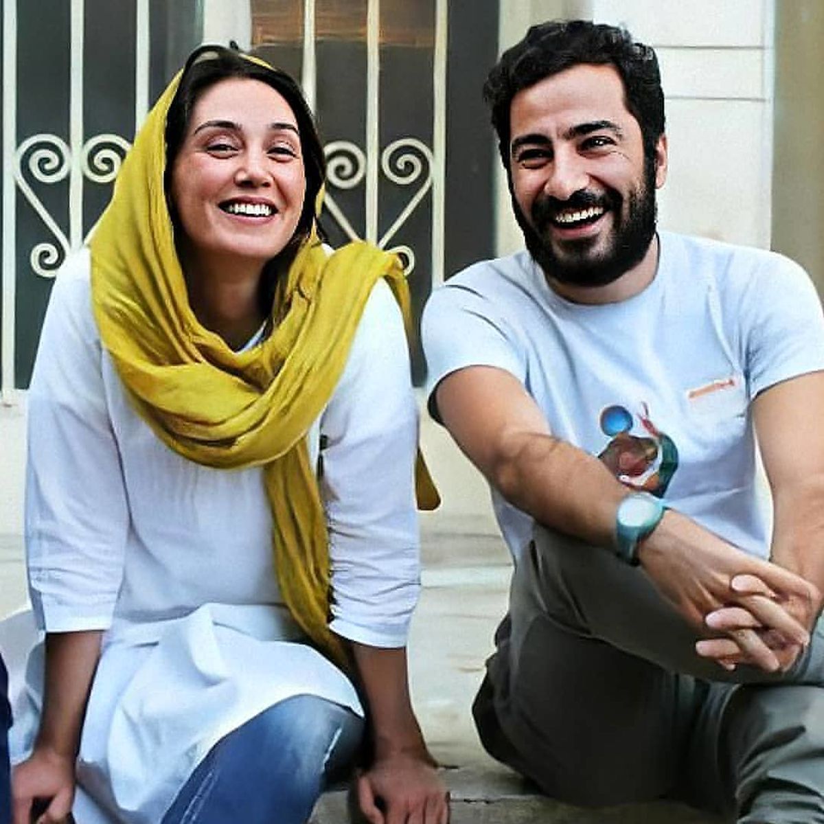 هدیه تهرانی و نوید محمدزاده